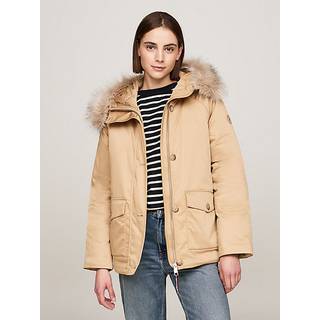 Water Repellent Padded Hooded Parka
