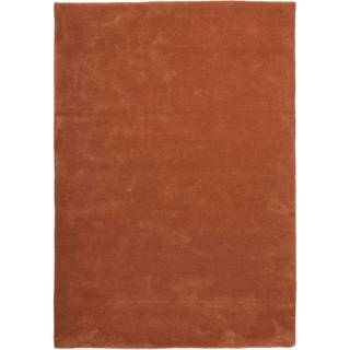 Ferm Living Stille Tufted Tæppe 140x200 Cm t - Uldtæpper Bomuld Rødbrun - 1104269976