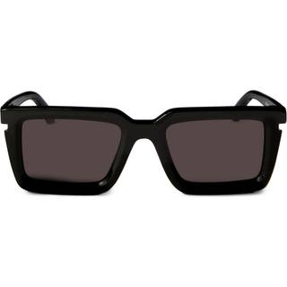 Off-White Unisex OERI113 Tucson 1007 black dark grey Solbriller Acetat Sort Grå Firkantet Normal