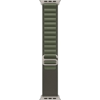 Apple 49mm Tan AlpineLoop -Large - Titanium Finish