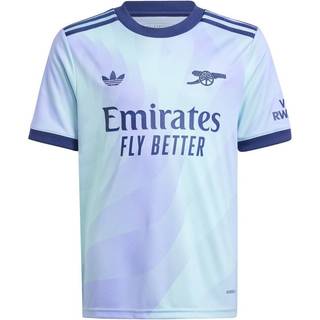 Arsenal 24/25 Kids tredjetrøje - Clear Aqua / Light Flash Purple - 164