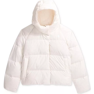 North Down Hooded Jacket Girl White Dune (XL)