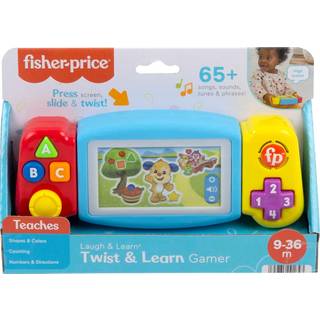 Fisher Price Twist & Learn Gamer spilkonsol med sætninger, lys og musik - dansk sprog