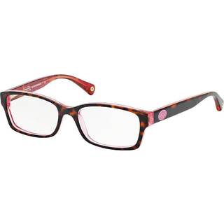 Coach HC6040 BROOKLYN 5115 52 Briller Kvinder Tortoiseshell - Pink Tortoise - 52mm