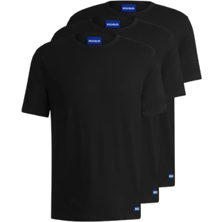Pakke med tre T-shirts i bomuldsjersey med logo