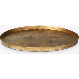 Fad Metal Guld Ø.43 H.2 cm