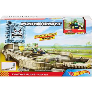 Hot Wheels Mario Kart Track Set Thwomo Ruins