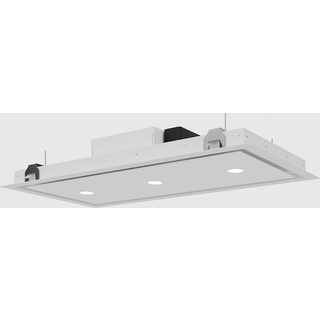 Thermex Passat Ii - 120x60 Cm - Hvid M/motor Loftemhætte - Farve: Hvid