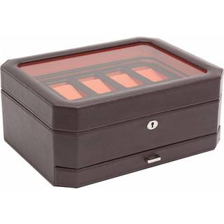 WOLF Windsor 10-Unit Watch Box with Storage 458606