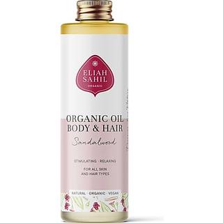 Eliah Sahil Body & Hair Oil Almond Sandalwood - Økologisk - 100 ml.