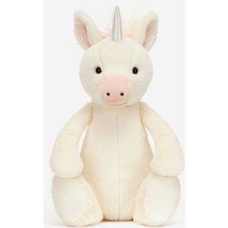 JellyCat Bashful Enhjørning, original 31 cm