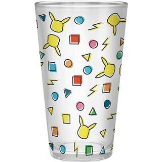 Abysse POKEMON stort glas - Pikachu-mønster - 400 ml x2
