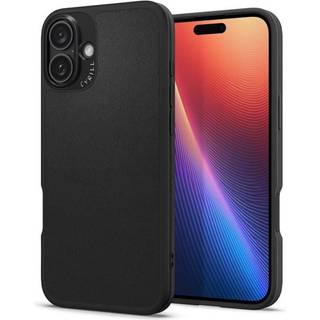 iPhone 16 Spigen Cyrill Kajuk Mag Hybrid Bagside Cover m. Strop - MagSafe Kompatibel - Sort