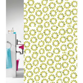 Badeforhæng fra ENGHOLM - SOLA LIME