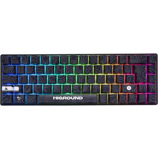 Higround BLACKICE Base 65 Hotswap Gaming Tastatur - ISO UK [White Flame]
