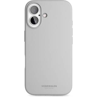 Vonmählen iPhone 16 Eco Silikone Bagside Cover - MagSafe Kompatibel - Light Grey