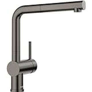 Blanco Linus-s køkkenarmatur med udtræksbruser, Satin dark steel