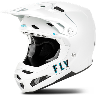 Fly Racing Formula's Carbon Solid Helmet - White 73-4494m