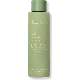 Rizos Curls Biotin Shampoo Rens og nærer Rosemary Oil & Oat Protein i længere og stærkere hårhår mere blødere og skinnende 10 oz