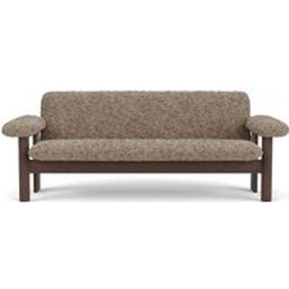 Audo Copenhagen Brasilia sofa 2-personers Dark oak-Baru 0200