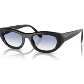 VOGUE EYEWEAR Kvinde VO5616S W44/19 Solbriller Nylon Sort Blå Cat Eye Normal Skygge
