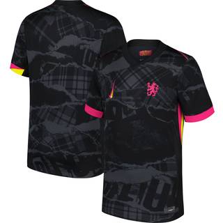 Chelsea FC 2024/25 Stadium Third Nike Dri-FIT Replica-fodboldtrøje til mænd - grå - XS