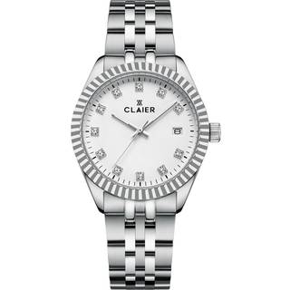 Claier Diamond CL0013 - Dame - 34 mm - Analog - Quartz - Safirbelagt Mineralglas