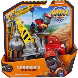 Paw Patrol Rubble & Crew Core Vehicle Charger - figur og køretøj