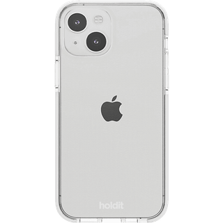 Holdit Seethru iPhone 15 etui (hvid)