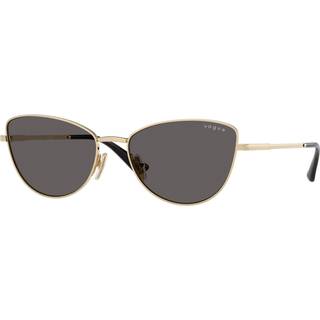 VOGUE EYEWEAR Kvinde VO4324S 848/87 Solbriller Metal Guld Grå Sommerfugl Normal