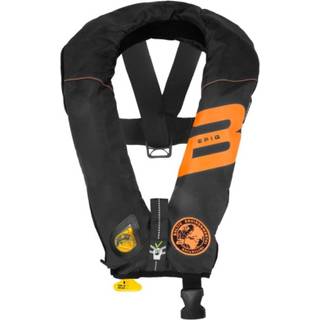 Oppustelig redningsvest Baltic EPIQ E.I 165N Sele Hammar, automatisk, sort + kulsyrepatron 33 gram, 40 - 150 kg