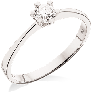 Vida Ring 0,05 ct. i 8 Karat Hvidguld fra Scrouples