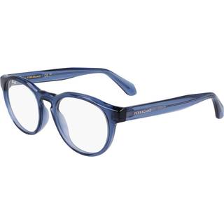 Salvatore Ferragamo SF2987E 462 50 Briller Mænd Blue - Transparent Light Blue - 50mm