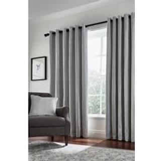 Helena Springfield Helena Springfield Silver Roma Lined Eyelet Curtains