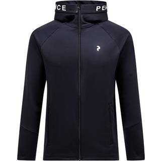 Peak Performance Rider Zip Hood Fleecejakke Herrer størrelse M farve sort