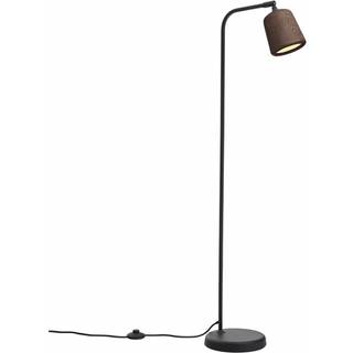 New Works Material Gulvlampe Røget Eg