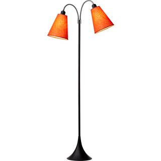 Fodgænger Gulvlampe - Sort/Orange - Nielsen Light