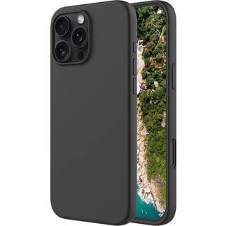 Liquid silikone cover iPhone 16 Pro - Onyx Black