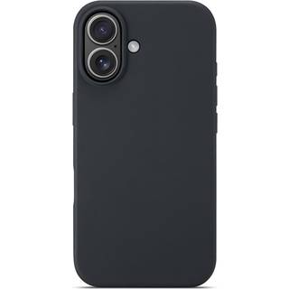 Mobique Cover Silikone iPhone 16 sort