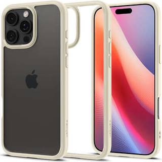 Spigen Crystal Hybrid - Mute Beige - iPhone 16 Pro Max