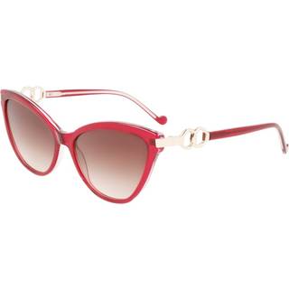 Liu Jo Kvinde LJ755S 627 Solbriller Acetat Rød Brun Cat Eye Skygge