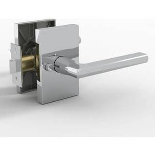 Mega Håndtag - Glamour Privacy I Leve Door Handle Set til Hallway Closet og Badeværelse I Reversible Heavy Duty I Passer til alle standarddørstør