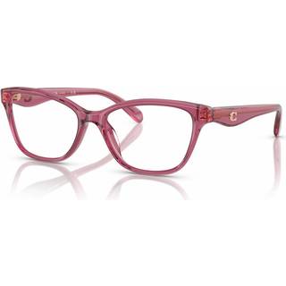 Coach HC6243U 5824 49 Briller Kvinder Krystalklar - Transparent Burgundy - 49mm