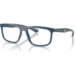 Emporio Armani EA3246 6185 53 Briller Mænd Blue - Matte Blue - 53mm