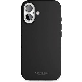 Vonmählen iPhone 16 Eco Silikone Bagside Cover - MagSafe Kompatibel - Sort