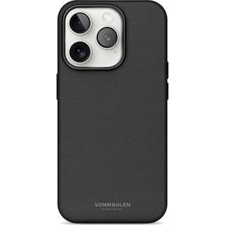 Vonmählen iPhone 16 Pro Max Like Leather Bagside Cover - MagSafe Kompatibel - Black