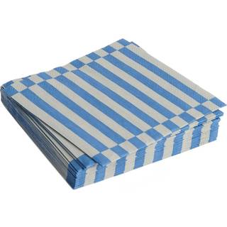 Hay Pattern frokostserviet, grå/blå