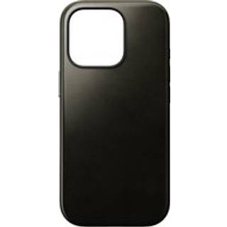 Nomad iPhone 16 Pro Modern Case Horween Leather MagSafe Green Chrome