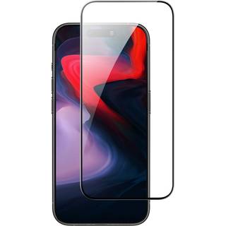 iPhone 16 ESR Skærmbeskyttelse m. Monteringsramme - Sort Kant