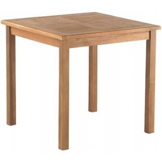 Bremen Teak bord - 80x80 cm